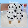 15cm Charming Plush Panda Backpack Pendant Colorful Keychain Cute Gift Children For