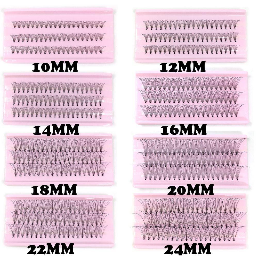 Individual Professional Eyelash Extension Grafting False Eyelashes Long Natural Volume Cluster 10D
