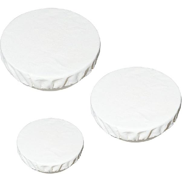 3 PCS Reusable Bowl Covers for Bread - Cotton Bowl Covers - Cloth Bowl Covers - Elastic Food Storage Covers,Sustainable Food Storage Cotton Bread 3 PCS 100% Cotton | 6in 8