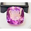 Pink Sapphire Cushion Cut 18 Ct Stunning Certified Loose Gemstone