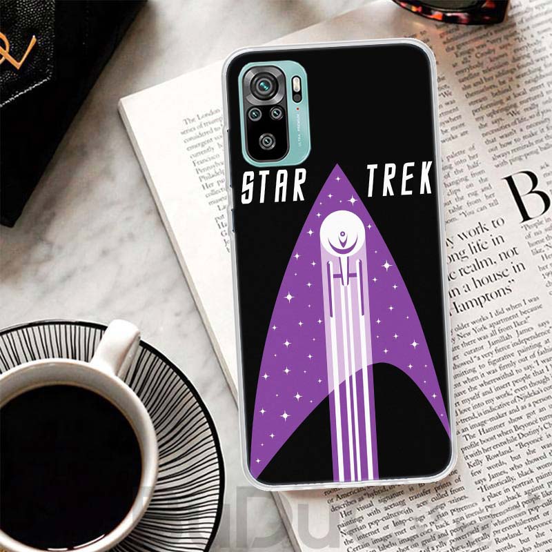 Star Movie T-Trek Cover For Xiaomi Redmi Note 10 9S 9 8T 8 Pro 7 5 Mi 9T 10T 11T 12T 11 12 Lite 12X A3 A2 A1 Print Coque