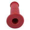 2 Stück 22mm TPU Motorrad Fahrrad Lenker Handgriffe Zubehör(rot)