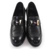 Great HERMES pumps Dauphine 70 moccasins Constance leather loafers black 36 Used