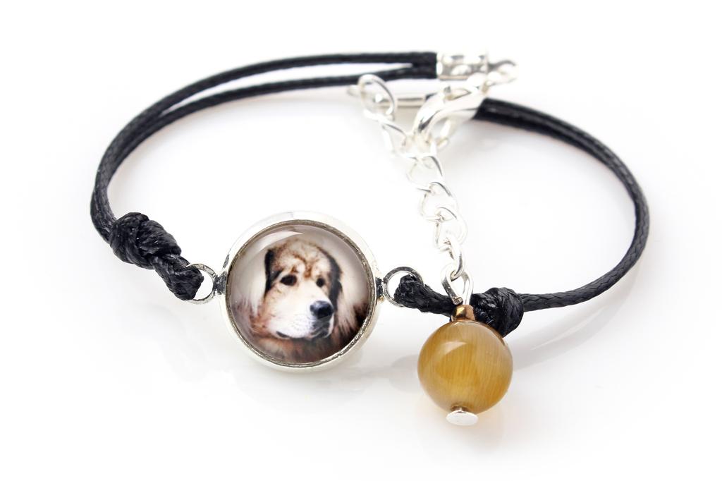 Tibetan Mastiff, Do khyi - bracelet with your photo handmade, unique jewelry from the Art-Dog brand