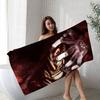 Horror Anime H-Hellsing Microfiber Blanket Quick Drying Beach Towels Oversized Printing Super Absorbent Pool Towel Blanket
