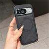 Vintage PU Leather Matte Shockproof Case for Magsafe for Google Pixel 8 9 9A 10 Pro XL Magnetic Bumper Armor Soft Business Cover