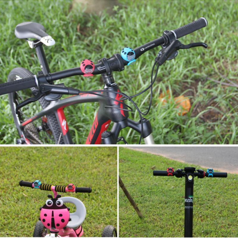 Children's Balance Car Light Ladybug Light Night Riding Frog Light Scooter Warning Children's Car Bicycle Front Light LED Tail Light
