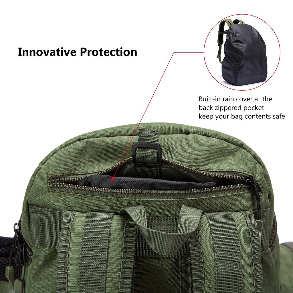 Borsa da pesca Bassdash Zaino per attrezzatura Scatola per attrezzatura tattica leggera multifunzionale
