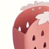 1pc Strawberry-shaped Kitchen Utensil Rack - Multifunctional Storage Box with Drainage