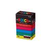 Posca Mitsubishi Pencil Water-Based Pen, Medium Tip, Round Nib, 15 Colors, PC5M15C