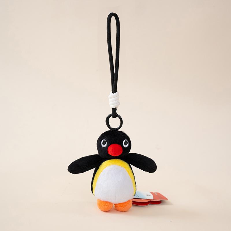 10cm INS Hot Pingu Plush Toy Lovely Stuffed Black Penguin Plushies Kawaii Animal Huggable Doll Birthday Gifts Girl Home Decor