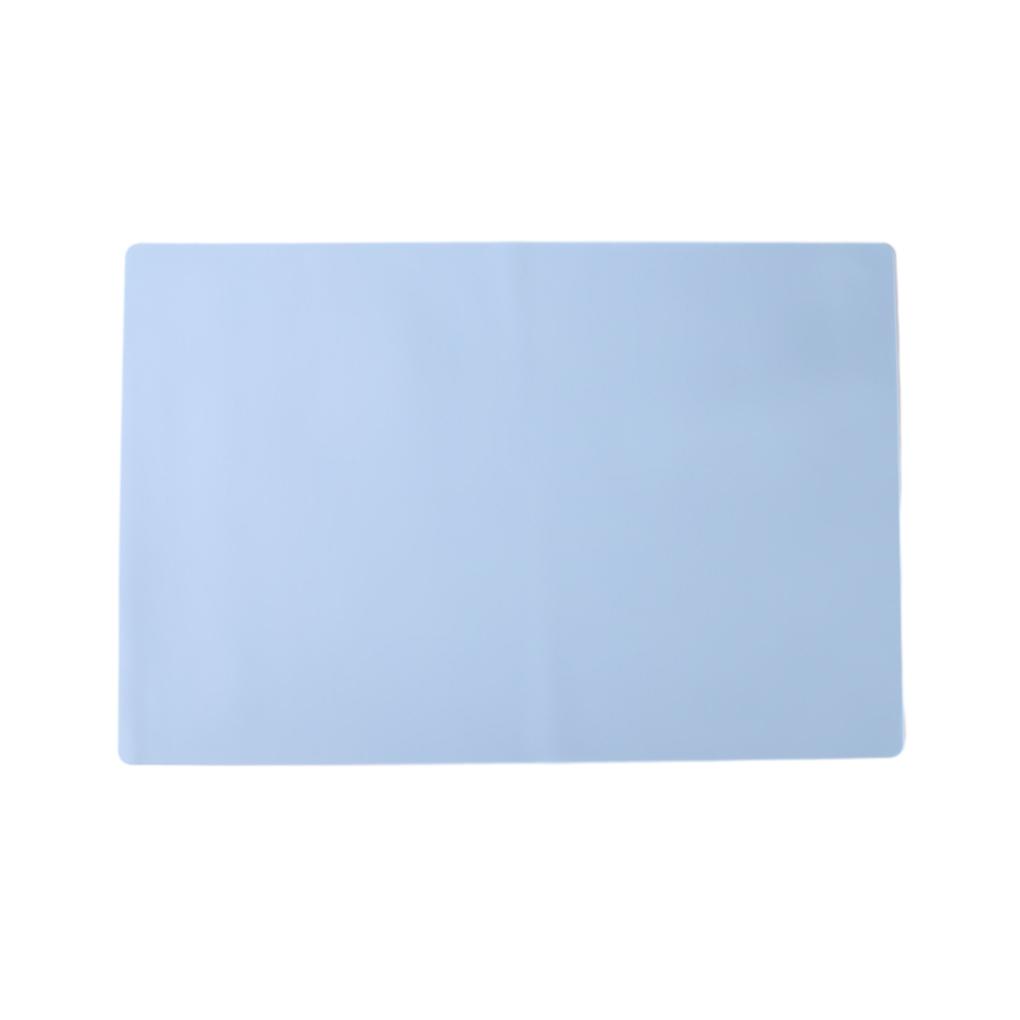 Exquisite Placemat For Dining Table Beautiful And Practical Dining Table Decoration Silicone Mat Light Grey 30*40cm
