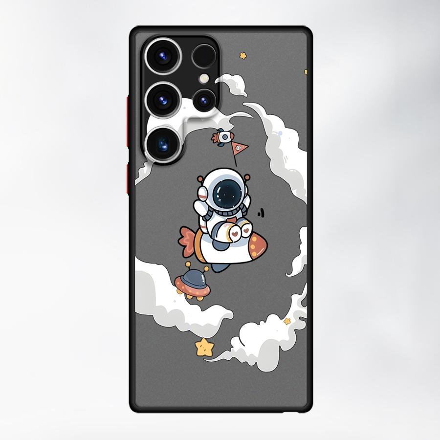 Funda Back Phone Cover Case for Samsung Galaxy S26 S23 FE S21 Note 20 Ultra 10+ S25 Ultra S24 Plus S20 FE S22 Cute Cartoon