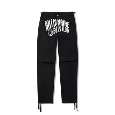 Li Ning Billionaire Boys Club Collaboration Outdoor Straight Leg Casual Pants Men Bottoms Black AKXU463-1
