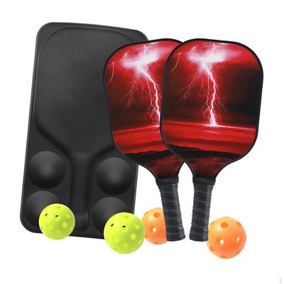 Ρακέτες Pickleball και Τσάντα Μεταφοράς Περιλαμβάνει 2 4 Μπάλες Pickleball, Σετ Ρακέτας-Μπάλας