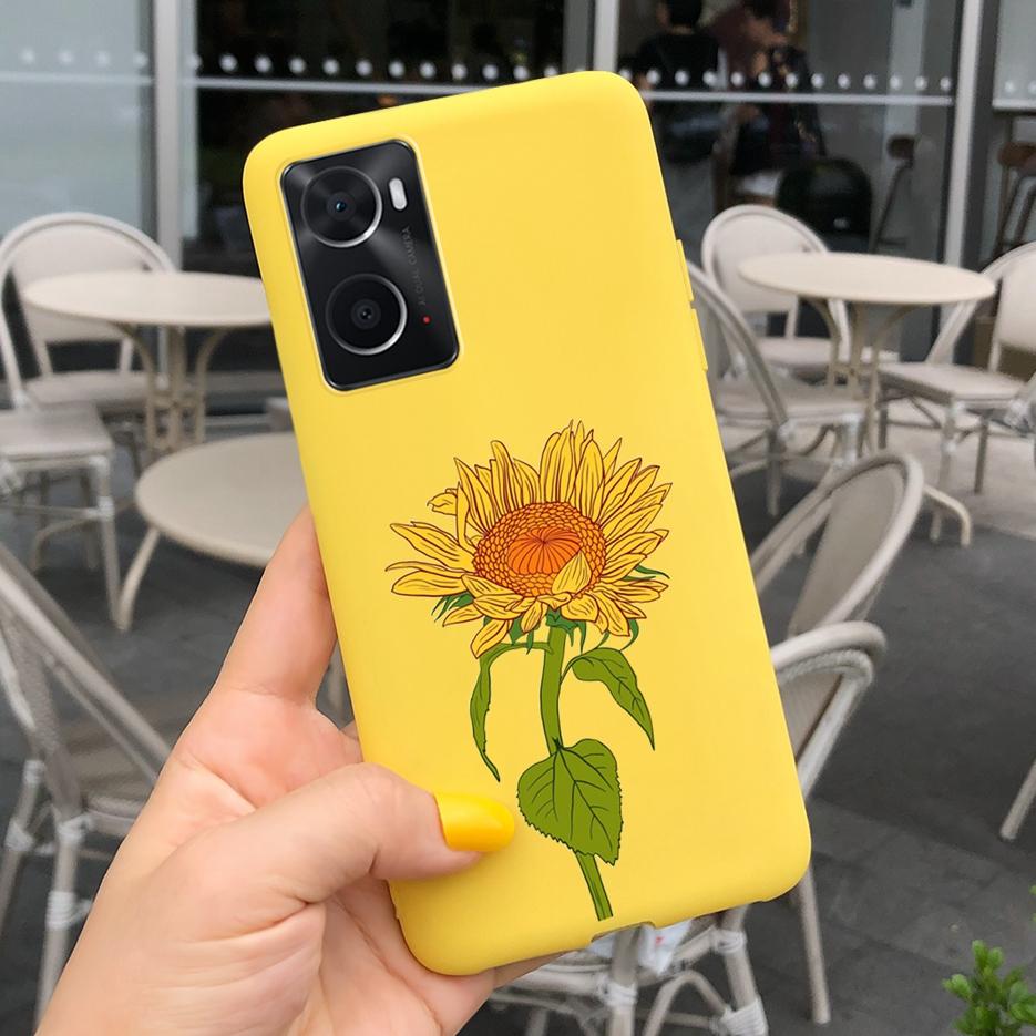 For Oppo A76 Case CPH2375 Fashion Cartoon Girls Cover For Oppo A96 Soft Silicone Case For Oppo A36 A 76 96 OppoA76 OppoA96 Shell