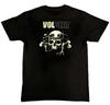Volbeat Band Skull Graphic Print Unisex Mens 100% Cotton T-shirt Mens Tees Top