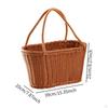 Basket with Handles for Shopping And Organizing Vegetables in Kitchen Garden