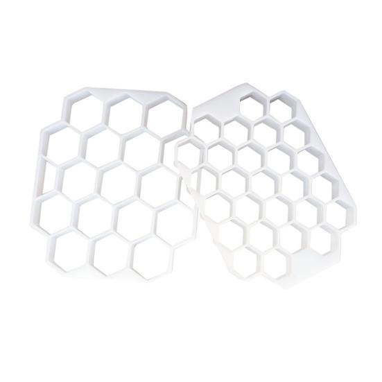 Ravioli Cutter Dough Divider Plastic Dough Grid for Uniform Dumplings Pastry Easy-Clean Kitchen Tool for Homemade Pasta