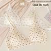 Sweet & Breathable Wire-Free Triangle Bra: Seamless, Thin Strap, Uplifting & Anti-Sagging Comfort for Women