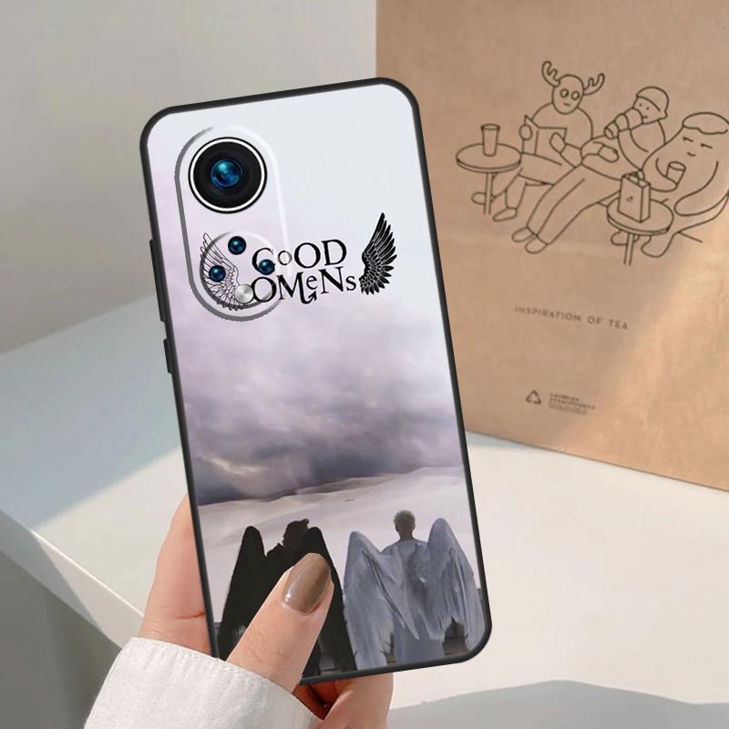 

Good Omens For Honor Magic 8 5 6 7 Pro Case For Honor 400 200 Lite 50 70 90 X8c X8b X9a X9b X9c X9d Win Honor 200 Lite