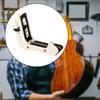 Adjustable Electric Guitar Stand with Footrest, Ergonomic Base, Lightweight Stool, Practical