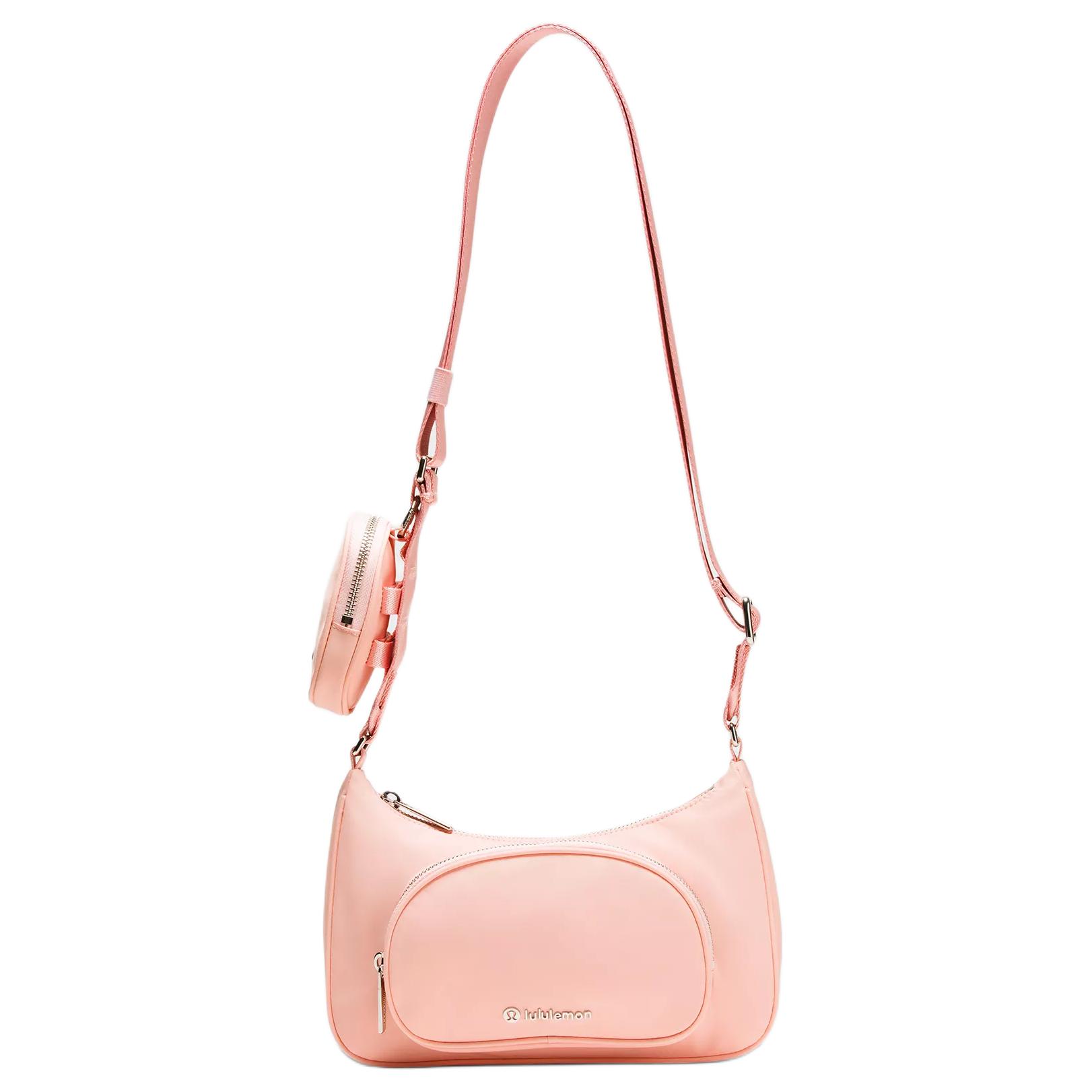 

Lululemon 2L Casual High-End Versatile Zipper Shoulder Crossbody Bag Women bags Light-Pink LW9FSUS-056852 Light Pink