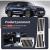 For Ford Explorer 2025 2024  - Aluminum Performance Pedals Set Non-Slip Accelerator And Brake Pedals Cover No Drill Brake Gas Accelerator Accessories