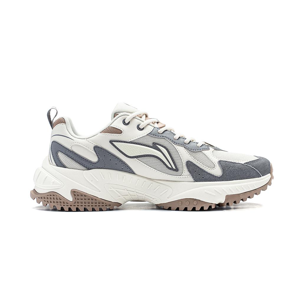 new LINING Venus 2.0 Casual Shoes Men Low Top White Gray