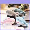 Adorable Mini Shark Plush Keychain Soft Whale Toy Cute Fish Stuffed Animal Accessory