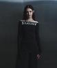ARCLIVE Ribbed Slim Off-Shoulder T-Shirt (Black)
