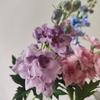 Lifelike Delphinium Stem Moisturizing Simulation Flower Artificial Delphinium Flower  Family Party