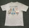 Vintage No Fear Life Is A Games Rare 90s 80s T shirt