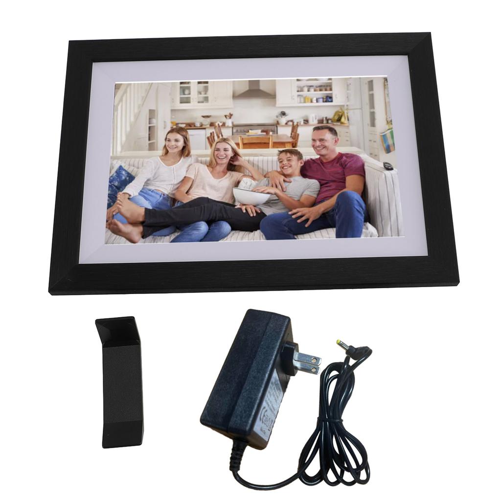 10,1 Zoll digitaler Bilderrahmen 1280 x 800 HD Touchscreen Cloud Smart Fotorahmen 16 GB Speicher Auto Ro