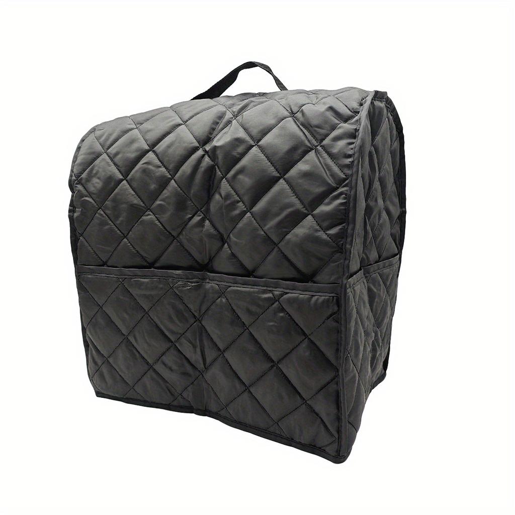 [Durable Stand Mixer Cover] Durable 1pc Multi-Color Stand Mixer Dust Cover with Side Storage Bag | Quilted Polyester, Perfect for Kitchen Appliances
