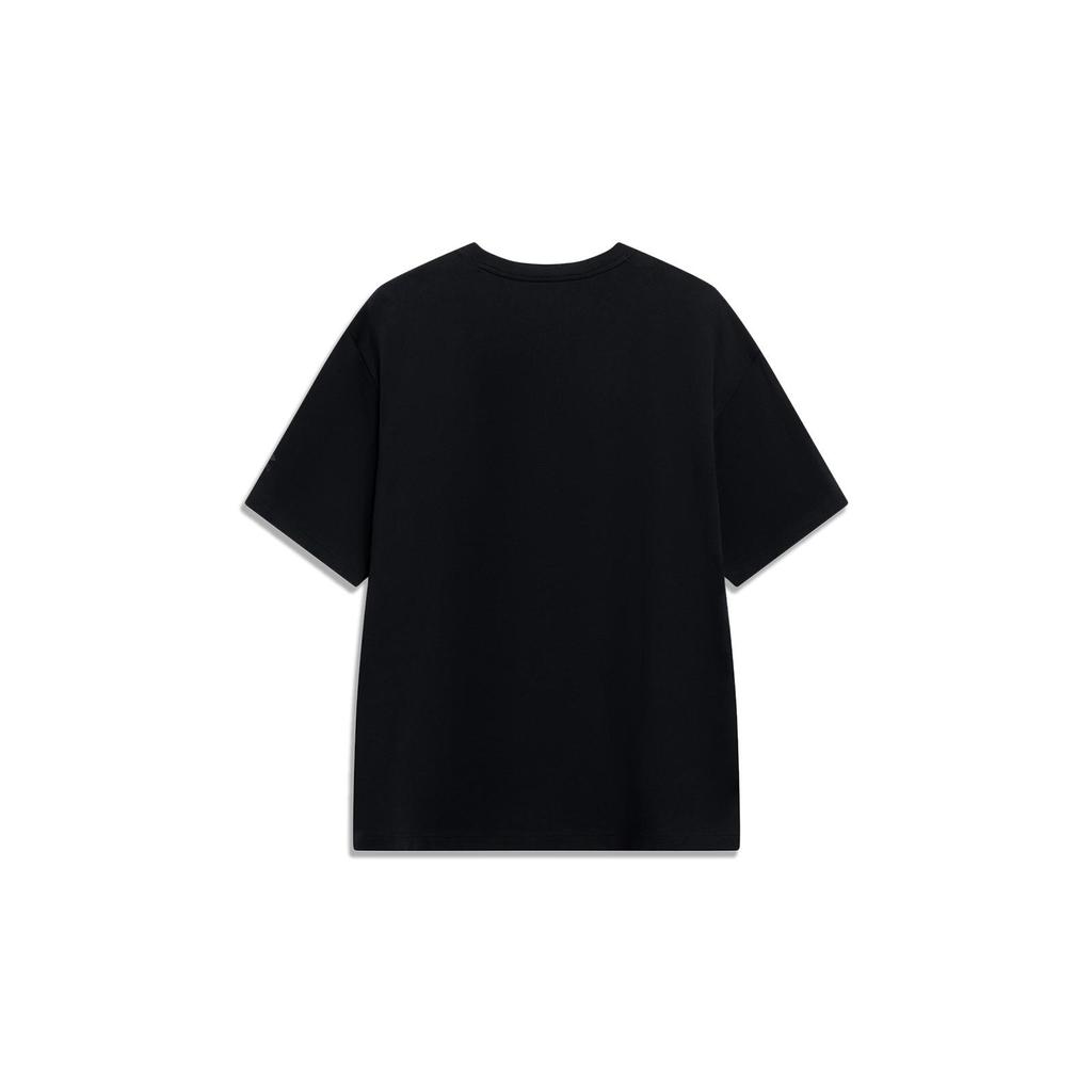 Li Ning Sports Fashion Collection T Shirt Unisex Black AHST553-1