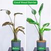 3Pcs Coconut Fibers Mulch Ring Tree Protector Mat Plant Cover Mulch Mat Weed Mats Coco Coir Mulch Ring for Indoor Outdoor Trees, Tree Plant Ring Mats