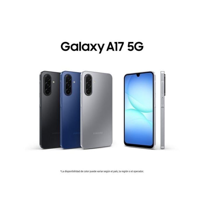 Samsung Galaxy A17 5G 8GB 256GB 6.7" Super AMOLED Móvil Con IA Y Batería Larga Duración Azul