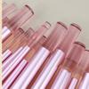 New 16 Long Tube Makeup Brush Set Transparent Handle Soft Loose Powder Brush Blush Brush Multifunctional Eyeshadow Brush