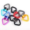 30KN Yoga Swivel Connector Outdoor Rock Climb Carabiner Universal Gimbal Ring Swing Hammock Rope Swivel Rotational Connector