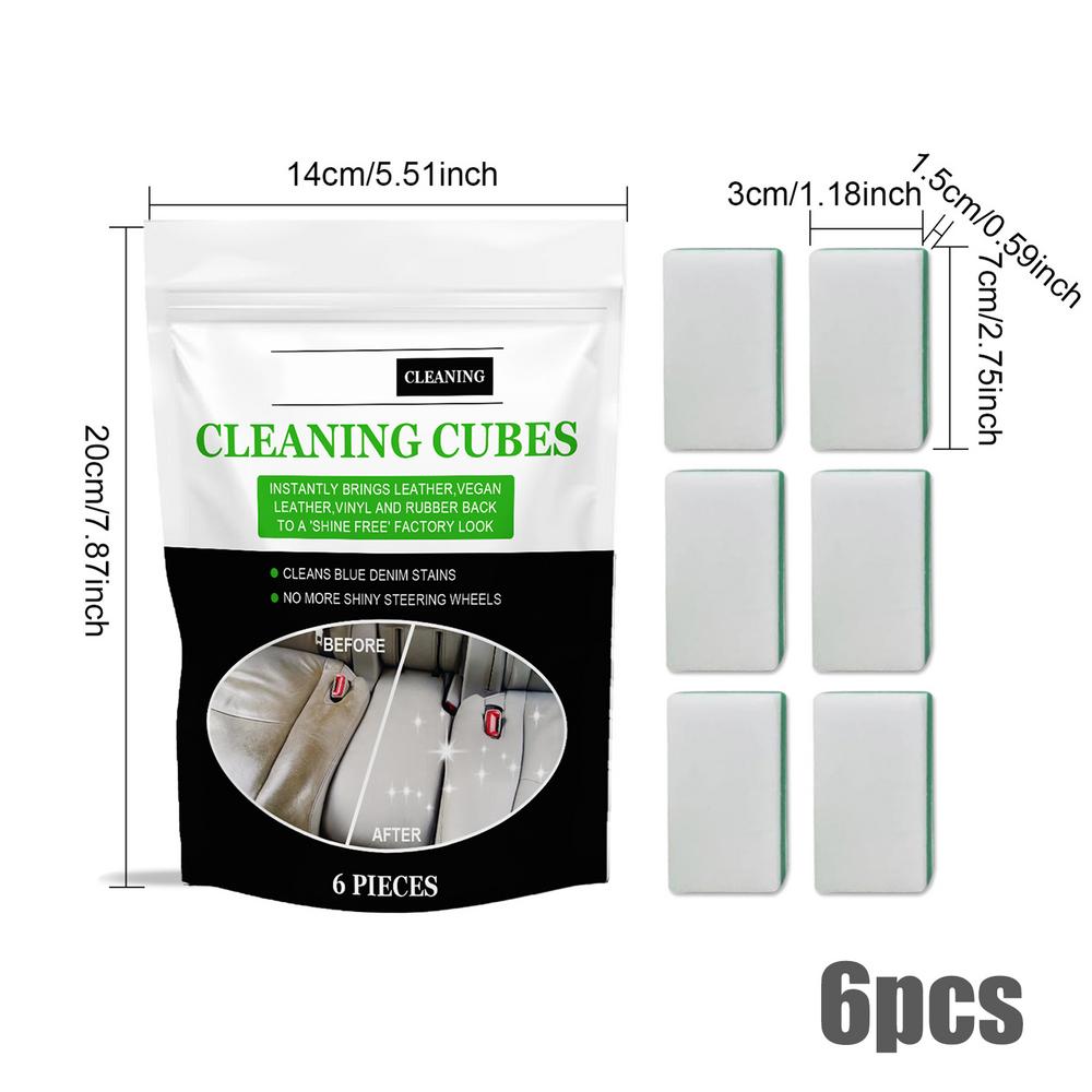 

Car Wash Sponge 6X Powerful Car Sponge Interior Wax Applicator Pad Shoe Polish Sponge Leather Conditioner Applicator For Auto