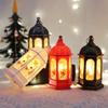 Christmas Lantern: Snowman and Santa Glowing Night Light Ornament