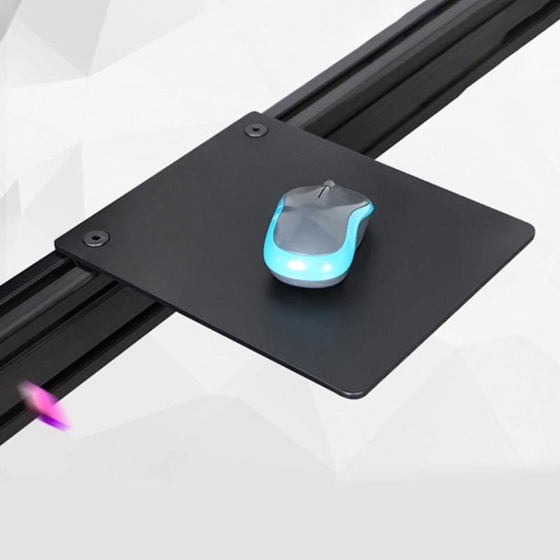 Ergonomic Mouse Platform Metal Extend Mouse Pad Holder For Office Chair Aluminum Alloy Easy To Install