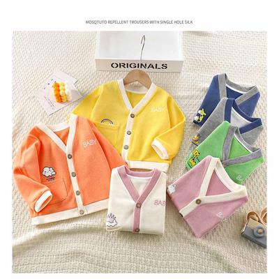 Kids' Warm Thickened Sweater for Boys & Girls Autumn Winter Outerwear Baby Toddler Pullover Knit Cardigan