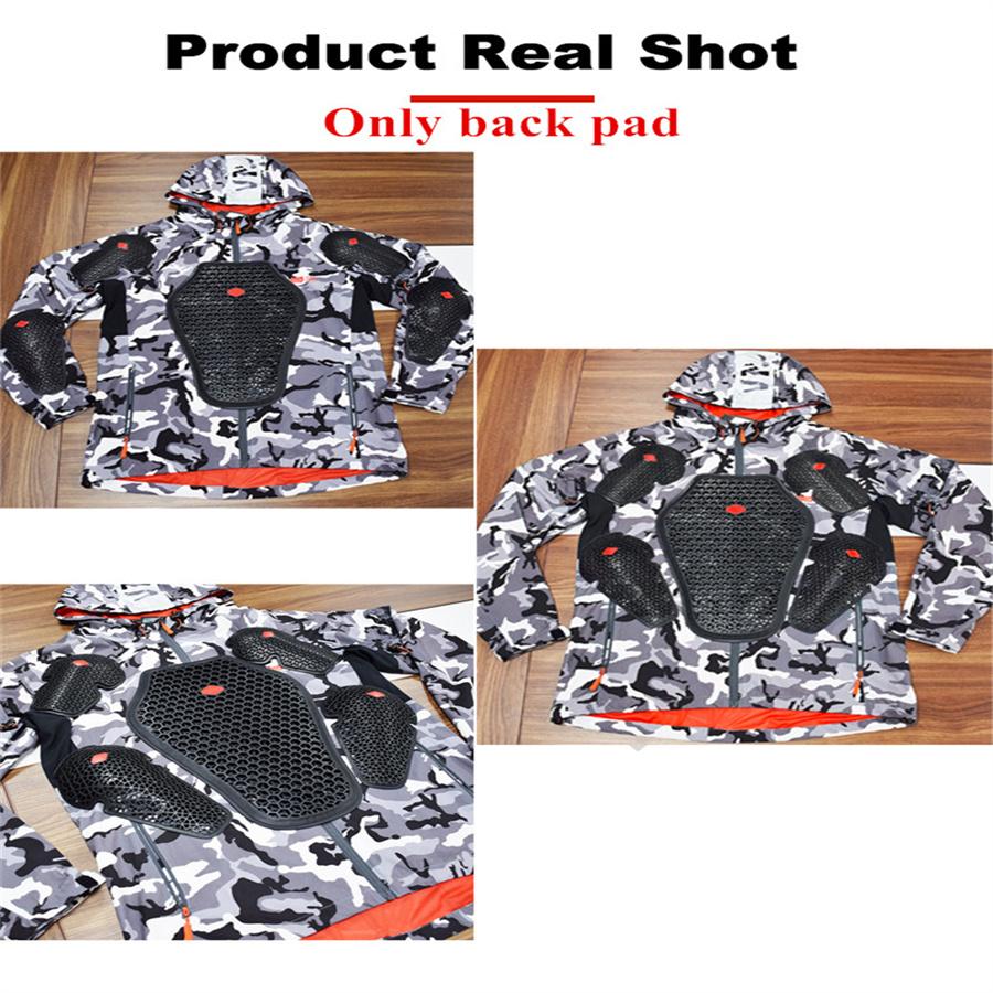 Erweiterter Nitrilkautschuk CE-geprüfter Motorrad-Rückenprotektor Pad-Einsatz Rüstung