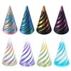 Rotating Pyramid 3D Printed Spiral Cone Three-dimensional Pyramid Desktop Figure Home Decoration Desk Accessories
