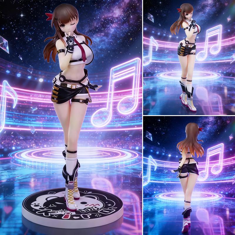 Vibrant Virtual Idol Kira Figure Hyperdimensional Academy Desktop Decor Perfect Birthdays Holidays 1pc for and Articulated Detailed Movable Poseable