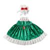 1 Set Christmas Porch Goose Outfits Outdoor Garden Lawn Yard Goose Statue Winter Santa Claus Elf Dress Xmas Holiday Party Dress-up Clothing