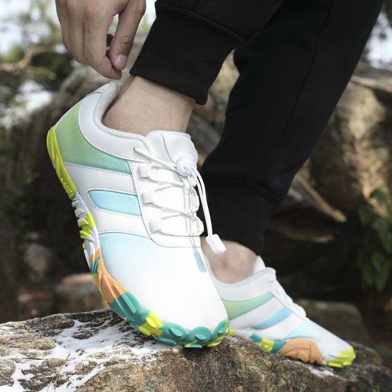 Winter Outdoor Cotton Boots Warm Snow Boots Cotton Boots Comfortable Inner Non-Slip Soles Waterproof Upper Men's Boots Warm