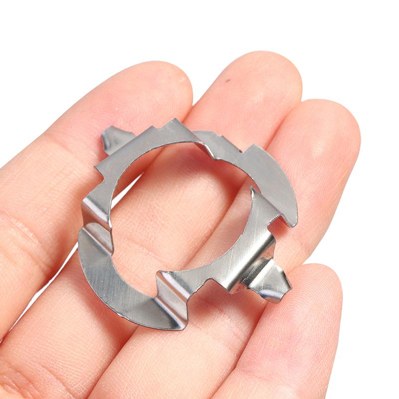 2Pcs H7 Led Headlight Lamp Adapter Socket Base Retainer Holder For Touareg Skoda